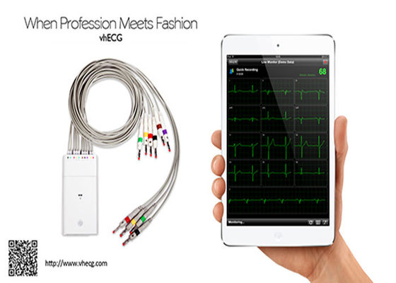 Mini Wireless ECG Device for IOS system ecg monitoring system