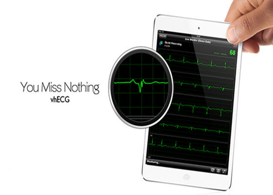 Pocket EKG Wireless ECG Machine Handheld Resting ECG Device For IOS System