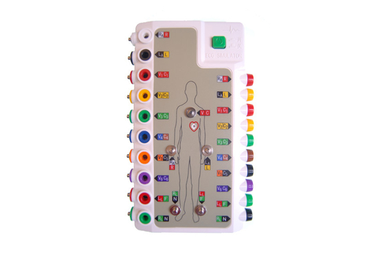 IOS Bluetooth υπομονετικός προσομοιωτής σύνδεσης ECG για το ενδοκολπικό λευκό όργανο ελέγχου ινιδισμού